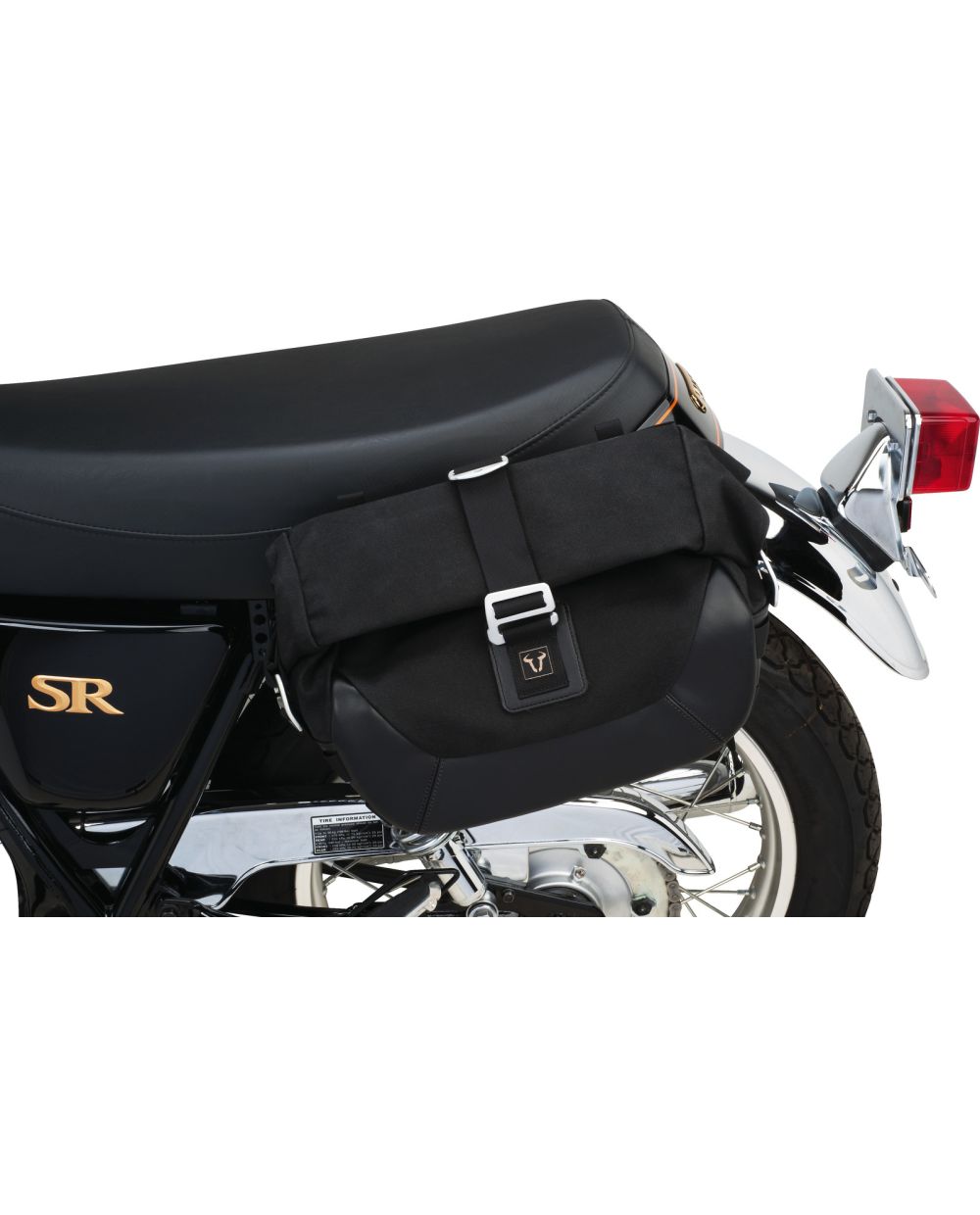 Gepäcktaschen-Halter »Evolution« mit SLC Schnellverschluss-System, links,  passend u.a. für LegendGear-Seitentaschen, Edelstahl schwarz beschichtet