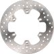 Brembo Oro-Bremsscheibe vorn links, Edelstahl Guss, 5mm dick, starr (ABE für 3TB 90-95)