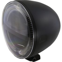 LED-Scheinwerfer 5 3/4', Leuchtring mit Tagfahr- und Standlicht