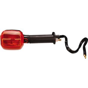 Blinker mit Blinkerarm, e-Prüfzeichen, inkl. Leuchtmittel 12V / 21W BA15S, passend für vorn/rechts und hinten/links