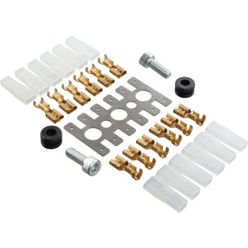 KEDO MasterGround Masseblock-Set komplett inkl. je 12 Buchsen & 12 Hüllen, Schraubabstand ca. 45mm